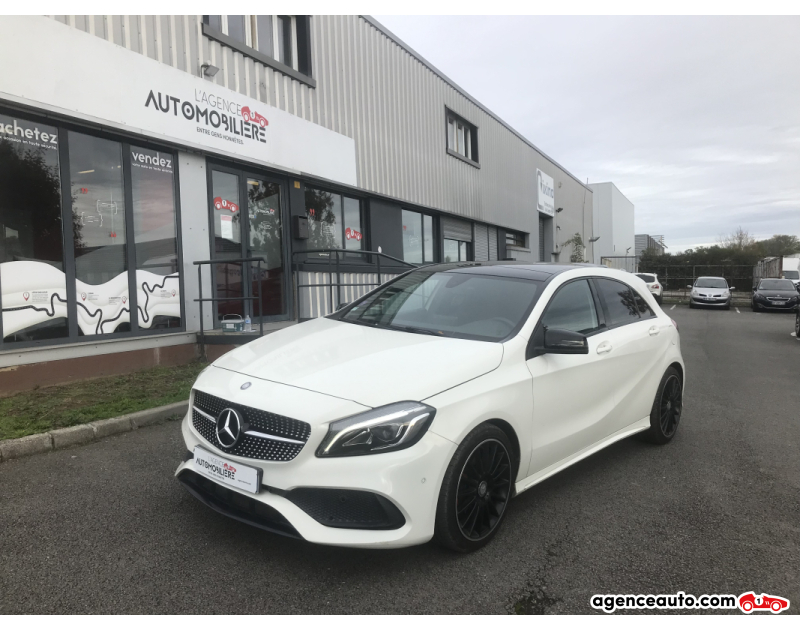 Achat voiture occasion, Auto occasion pas cher | Agence Auto Mercedes Classe A 180 1.6 Ti  122 CH PACK AMG Blanc Année 2016 Manuelle Essence