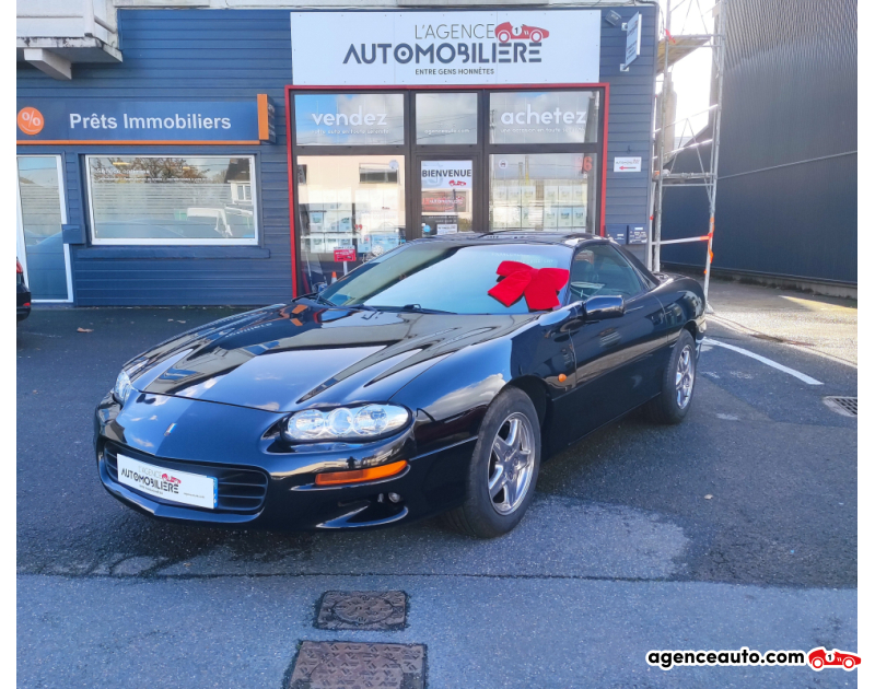 Gebrauchtwagenkauf, Günstige Gebrauchtwagen | Automobilienagentur Chevrolet Camaro V6 3.8 L 193 ch BVA4 + overdrive Pack Cuir (T Top) Noir Jahr 1999 Automatique Essence