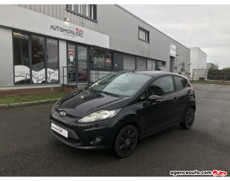 Achat voiture occasion, Auto occasion pas cher | Agence Auto Ford Fiesta 1.4 TDCi  70 cv TREND Noir Année 2011 Manuelle Diesel