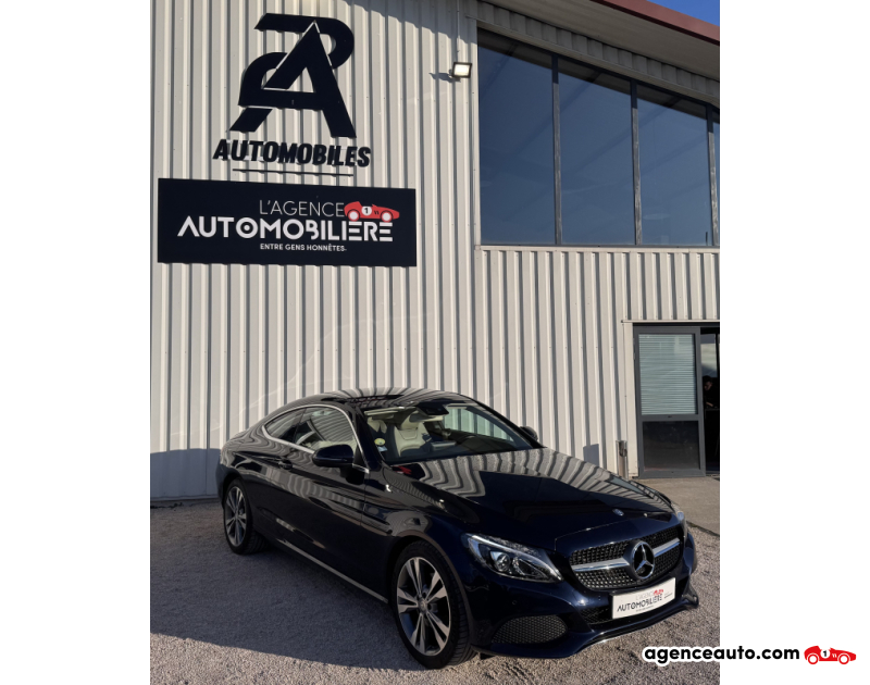 Achat voiture occasion, Auto occasion pas cher | Agence Auto Mercedes Classe C COUPÉ 2.1 220 CDi - 170cv EXECUTIVE Bleu Année 2016 Automatique Diesel