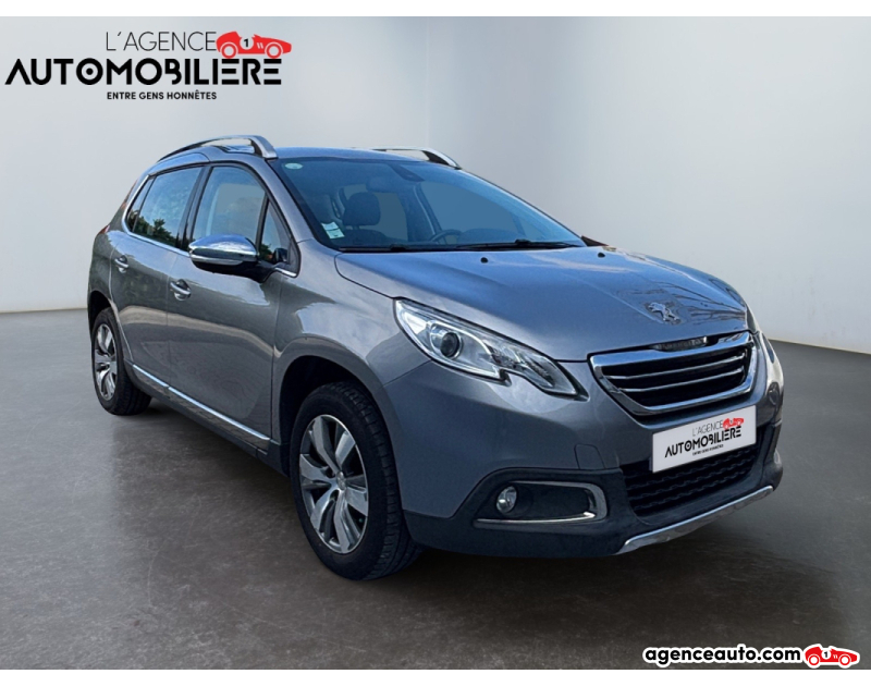 Compra de Coches Usados, Coches Usados Baratos %'|'% Agence Auto Peugeot 2008 1.6 BLUEHDI 120 CV ALLURE Gris Año 2015 Manuelle Diesel