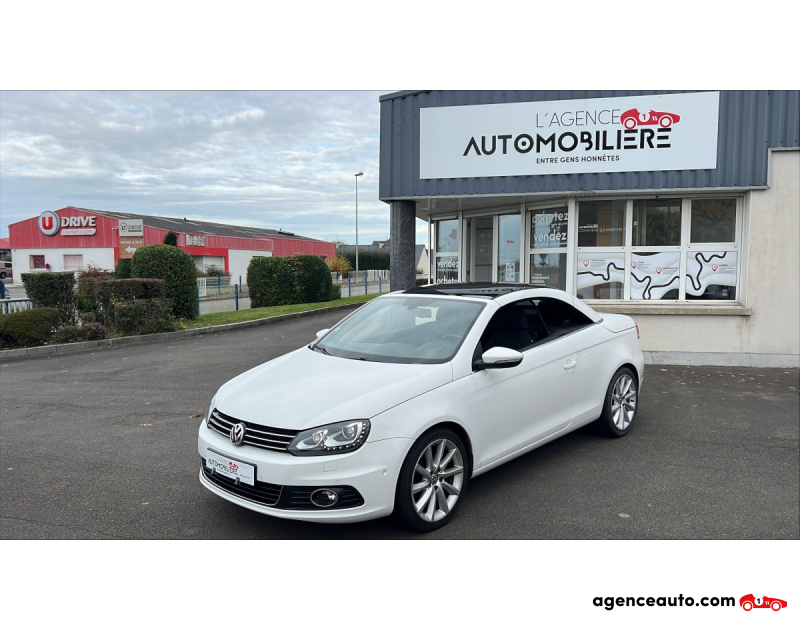Compra de Carros Usados, Carros Usados Baratos | Auto Immo Volkswagen EOS (2) 2.0 TSI 210 SPORTLINE DSG6 Blanc Ano 2015 Automatique Essence