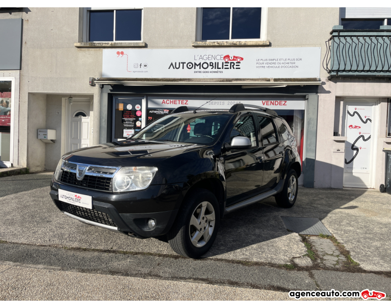 Achat voiture occasion, Auto occasion pas cher | Agence Auto Dacia Duster 1.5 dCi eco2 4x2 107 cv Lauréate - Attelage Noir Année 2011 Manuelle Diesel