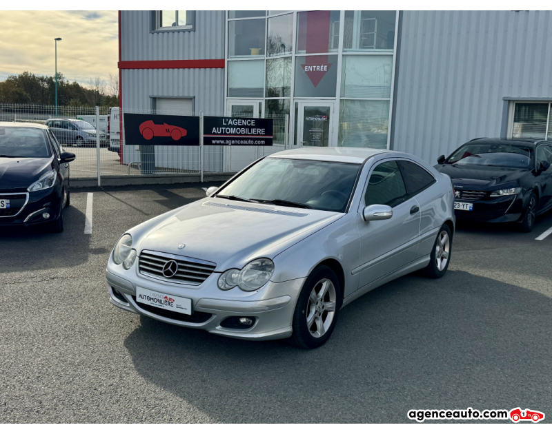 Achat voiture occasion, Auto occasion pas cher | Agence Auto Mercedes Classe C Coupé C220 CDI Coupé W203 Argent Année 2007 Automatique Diesel