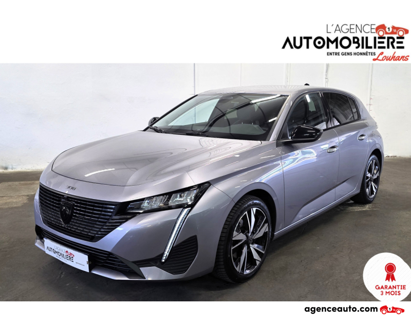 Achat voiture occasion, Auto occasion pas cher | Agence Auto Peugeot 308 1.5 HDI 130 Allure EAT8 Gris Année 2022 Automatique Diesel