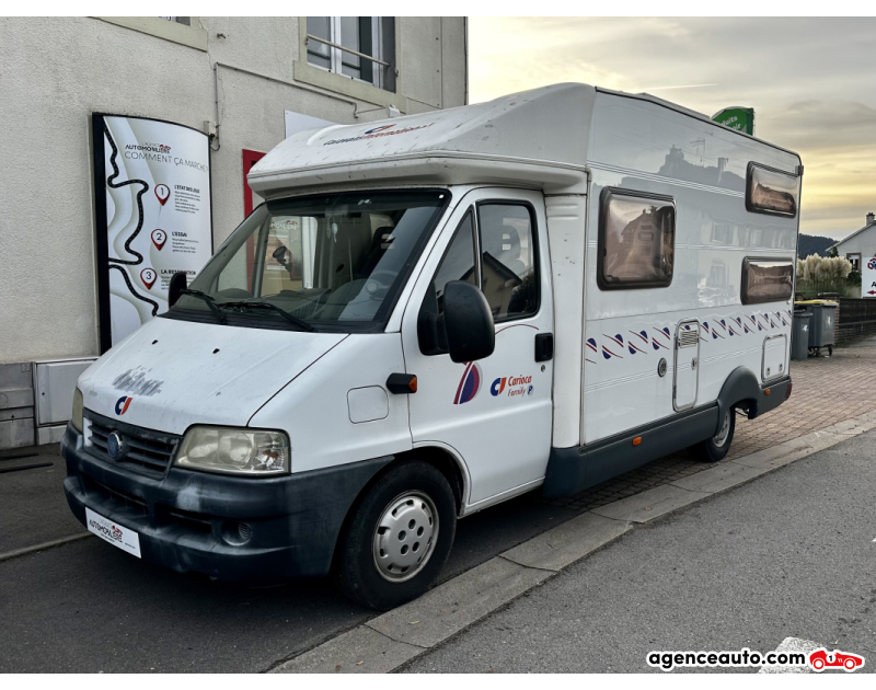 Acquisto Auto Usate, Auto Usate Economiche | Agenzia Automobiliare Fiat Ducato 230 2.0 Multijet JTD 84ch Camping Car Blanc Anno 2003 Manuelle Diesel