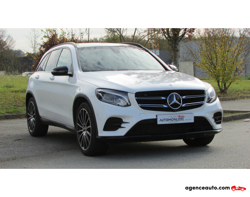 Gebrauchtwagenkauf, Günstige Gebrauchtwagen | Automobilienagentur Mercedes Classe GLC 350d 258CH 9G-TRONIC 4MATIC SPORTLINE Blanc Jahr 2017 Automatique Diesel