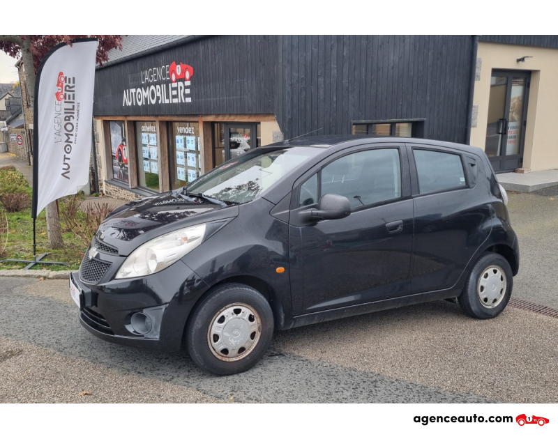 Compra de Coches Usados, Coches Usados Baratos %'|'% Agence Auto Chevrolet Spark SPARK 1.0 16v 68cv Noir Año 2010 Manuelle Essence