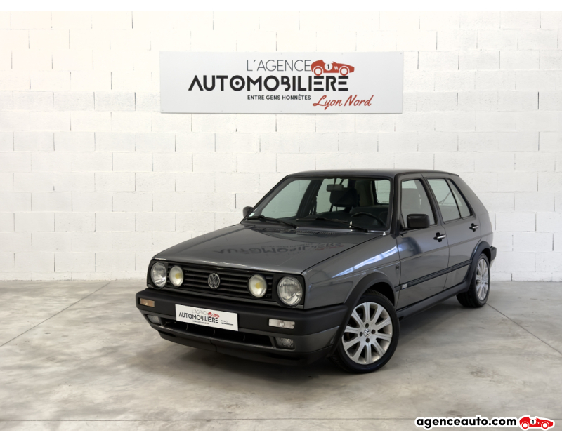 Achat voiture occasion, Auto occasion pas cher | Agence Auto Volkswagen Golf 2 1,8 GU 90 GLX Gris Année 1990 Manuelle Essence