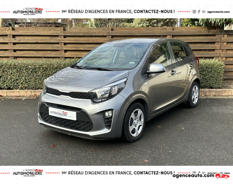 Achat voiture occasion, Auto occasion pas cher | Agence Auto Kia Picanto III (2) 1.0 DPI 67 ISG ACTIVE BVM5 Gris Année 2024 Manuelle Essence