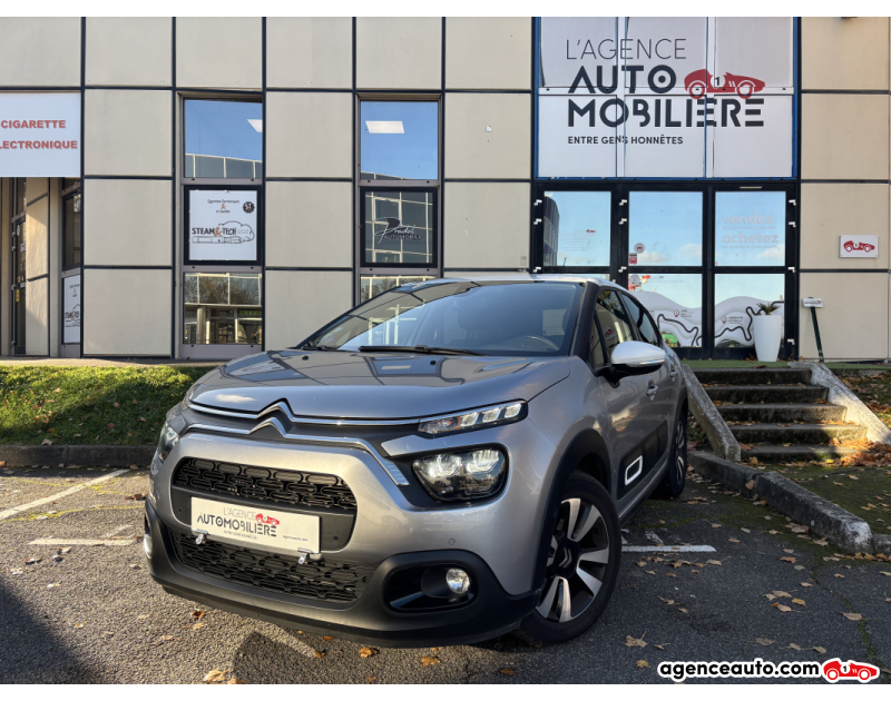 Acquisto Auto Usate, Auto Usate Economiche | Agenzia Automobiliare Citroen C3 1.2 PureTech 110ch S&S Shine Pack - 1 ère Main Gris Anno 2021 Automatique Essence