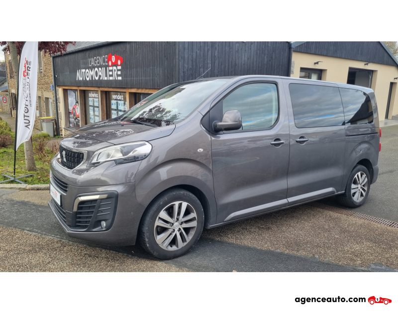 Achat voiture occasion, Auto occasion pas cher | Agence Auto Peugeot Traveller BUSINESS VIP 180cv EAT6 Gris Année 2018 Automatique Diesel