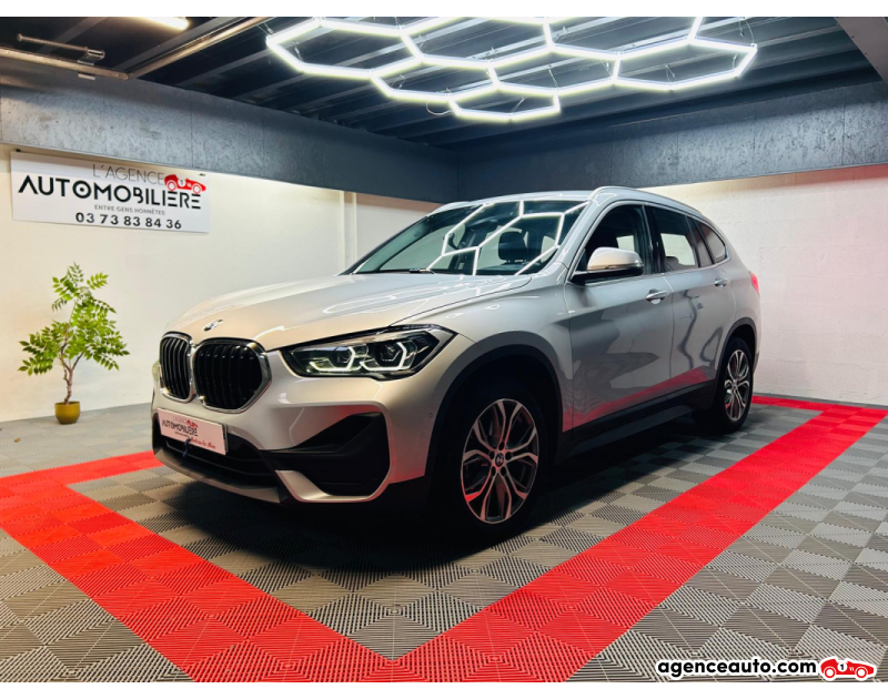 Achat voiture occasion, Auto occasion pas cher | Agence Auto Bmw X1 BMW X1 18d sDrive 150 Steptronic XLine – Garantie BMW 12/2026 – Suivi Complet – État Parfait Argent Année 2021 Automatique Diesel