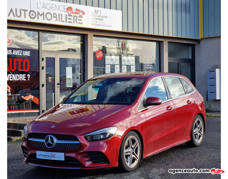 Achat voiture occasion, Auto occasion pas cher | Agence Auto Mercedes Classe B 200d 150 CH AMG LINE EDITION Rouge Année 2020 Automatique Diesel