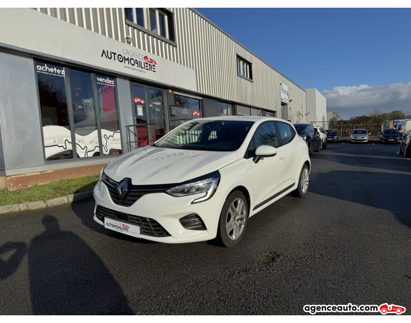 Aankoop Gebruikte Auto, Goedkope Gebruikte Auto | Agence Auto Renault Clio V 1.0 SCe S&S 75 cv 5 Portes Blanc Jaar 2020 Manuelle Essence