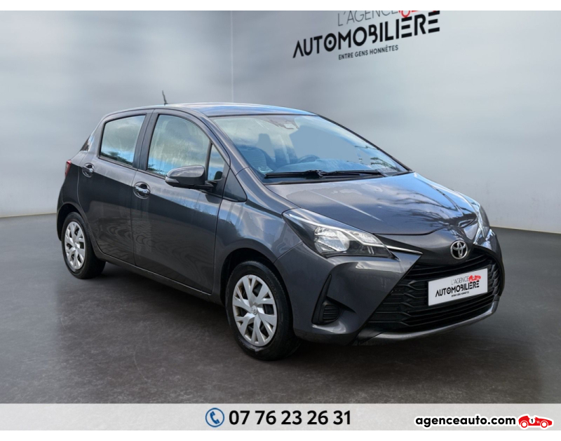 Acquisto Auto Usate, Auto Usate Economiche | Agenzia Automobiliare Toyota Yaris 1.5 VVTI 112CH Gris Anno 2020 Manuelle Essence