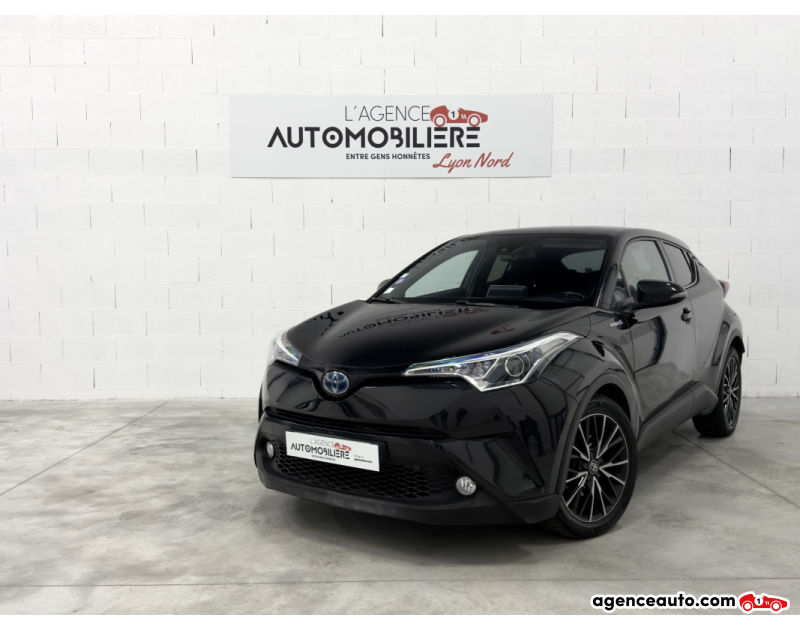 Achat voiture occasion, Auto occasion pas cher | Agence Auto Toyota C-HR Toyota C-HR 1.8 Hybride 122 Edition – Caméra de recul Sièges chauffants Noir Année 2018 Automatique Hybride