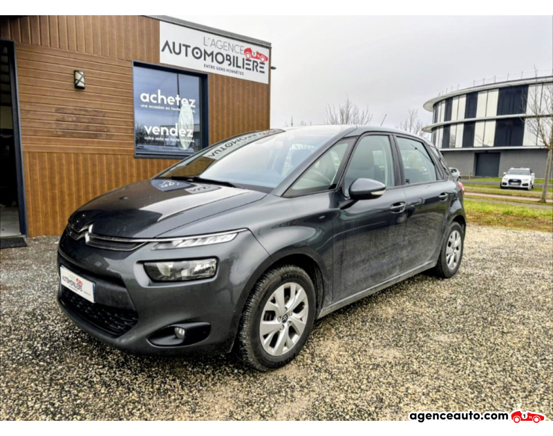 Achat voiture occasion, Auto occasion pas cher | Agence Auto Citroen C4 Picasso II 1.6 e-HDi FAP ETG6 (boîte pilotée) 114 CH Bleu Année 1905 Automatique Diesel