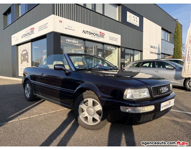 Achat voiture occasion, Auto occasion pas cher | Agence Auto Audi 80 CABRIOLET 2.8 V6 174 CH BVA Bleu Année 2000 Automatique Essence