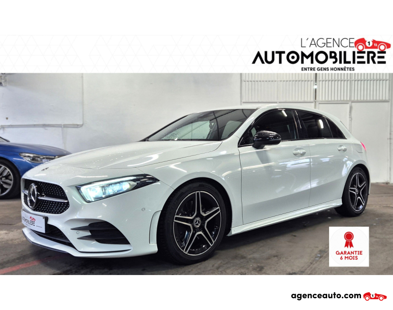 Achat voiture occasion, Auto occasion pas cher | Agence Auto Mercedes Classe A 220 D 190ch AMG LINE 8G-DCT Blanc Année 2019 Automatique Diesel