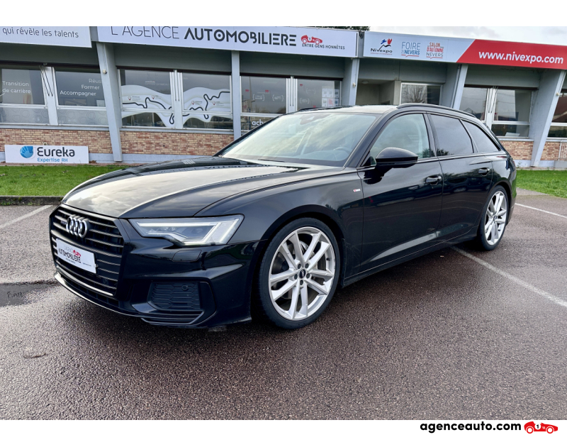 Achat voiture occasion, Auto occasion pas cher | Agence Auto Audi A6 Avant 3.0 l TDI 286ch Avus S-line  quattro tiptronic/Carnet numérique complet Noir Année 2019 Automatique Diesel