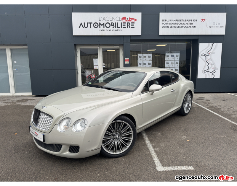 Gebrauchtwagenkauf, Günstige Gebrauchtwagen | Automobilienagentur Bentley Continental GT W12 6.0l Speed full historique Argent Jahr 2009 Automatique Essence
