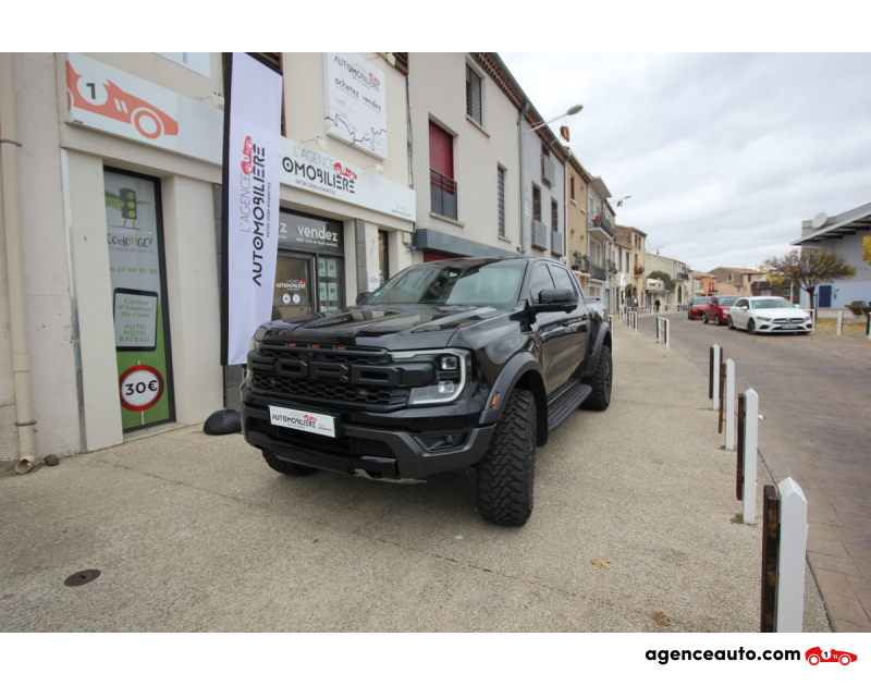 Gebrauchtwagenkauf, Günstige Gebrauchtwagen | Automobilienagentur Ford Raptor FORD USA Ranger Crew Pick-up 3.0 EcoBoost Raptor 4x4 292 CV- GARANTIE 3 MOIS Noir Jahr 2023 Automatique Essence