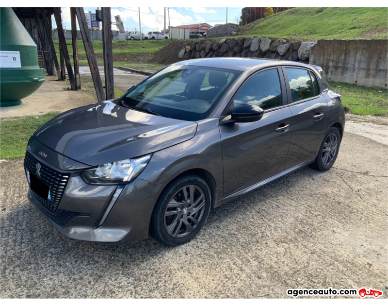 Aankoop Gebruikte Auto, Goedkope Gebruikte Auto | Agence Auto Peugeot 208 1.2 PURETECH 100 S&S EAT 8 ACTIVE Gris Jaar 2022 Automatique Essence