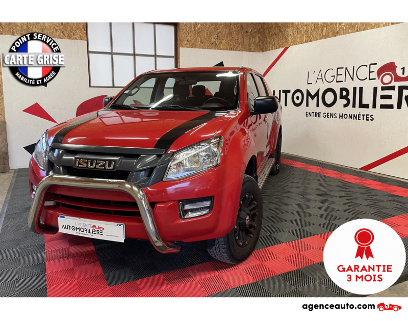 Compra de Coches Usados, Coches Usados Baratos %'|'% Agence Auto Isuzu D-Max 2.5 TD 163 CV D.MAX SERIE SPECIALE ELITE Rouge Año 2016 Manuelle Diesel