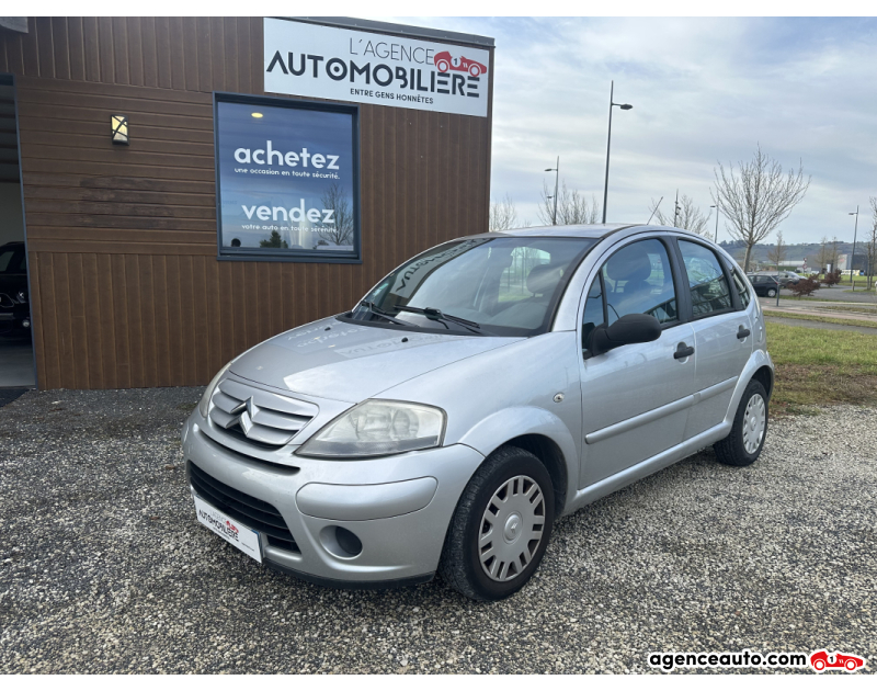 Achat voiture occasion, Auto occasion pas cher | Agence Auto Citroen C3 Phase 2 1.4 i 75 CH Gris Année 2009 Manuelle Essence