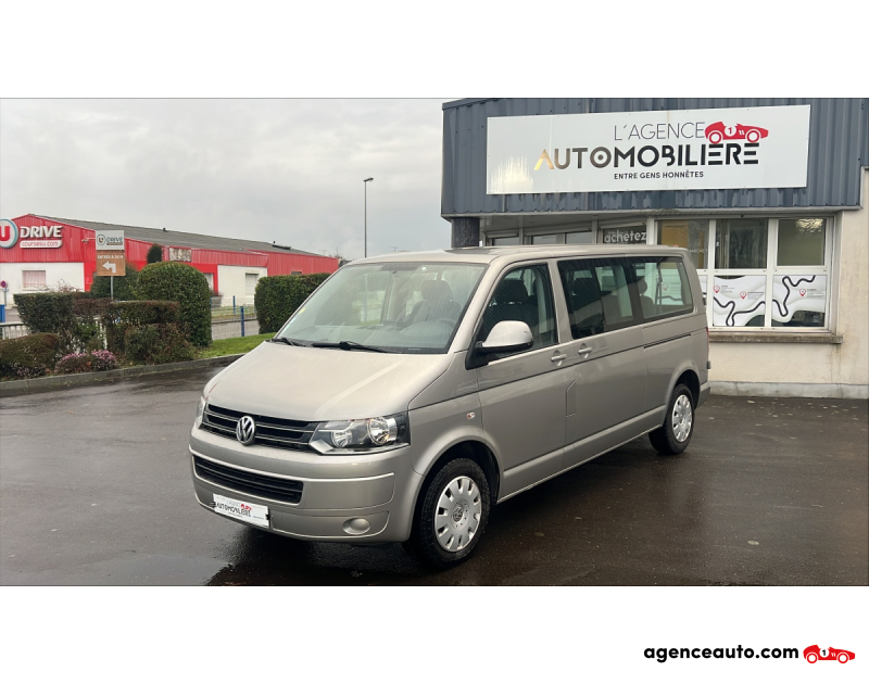 Achat voiture occasion, Auto occasion pas cher | Agence Auto Volkswagen Caravelle LONG 2.0 TDI 114  CONFORTLINE 9 PLACES Beige Année 2012 Manuelle Diesel