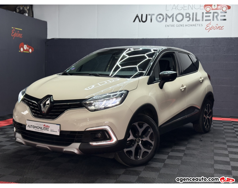 Compra de Coches Usados, Coches Usados Baratos %'|'% Agence Auto Renault Captur 90 ch ENERGY INTENS PREMIERE MAIN Beige Año 2017 Manuelle Essence
