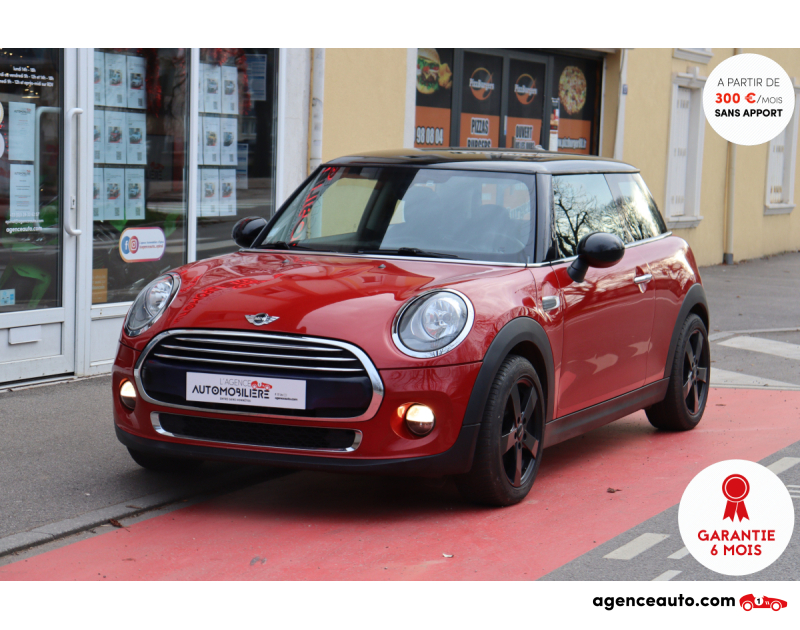 Compra de Coches Usados, Coches Usados Baratos %'|'% Agence Auto Mini Cooper (F56) 1.5 116 Pack Chili (GPS, Radar AR, Keyless) Rouge Año 2015 Manuelle Diesel