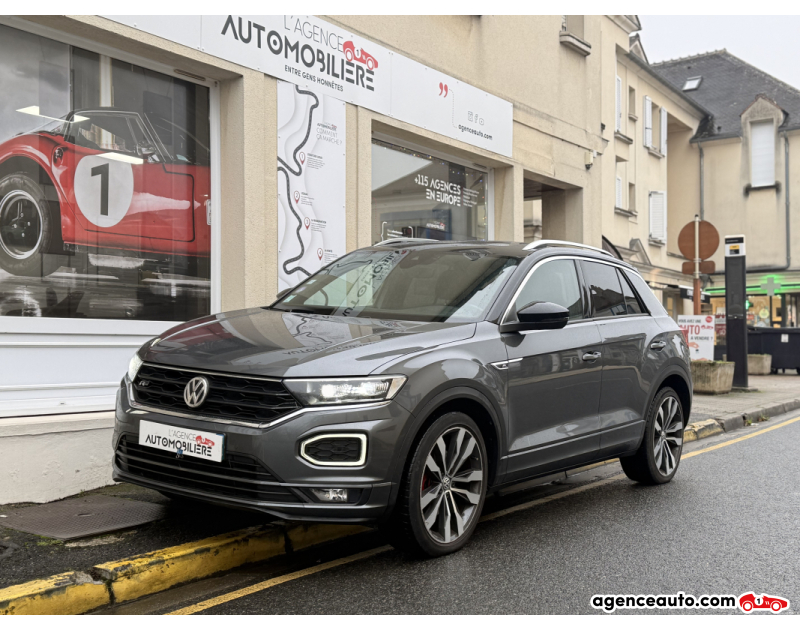 Volkswagen T-roc 1.5 TSI EVO 150ch R-Line DSG7+Options Gris 2020