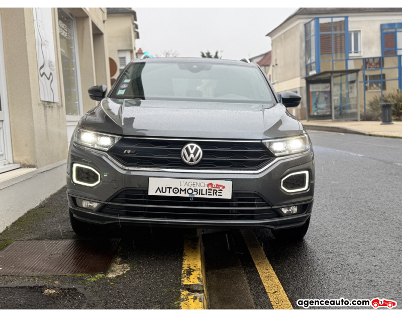 Volkswagen T-roc 1.5 TSI EVO 150ch R-Line DSG7+Options Gris 2020 — photo 2