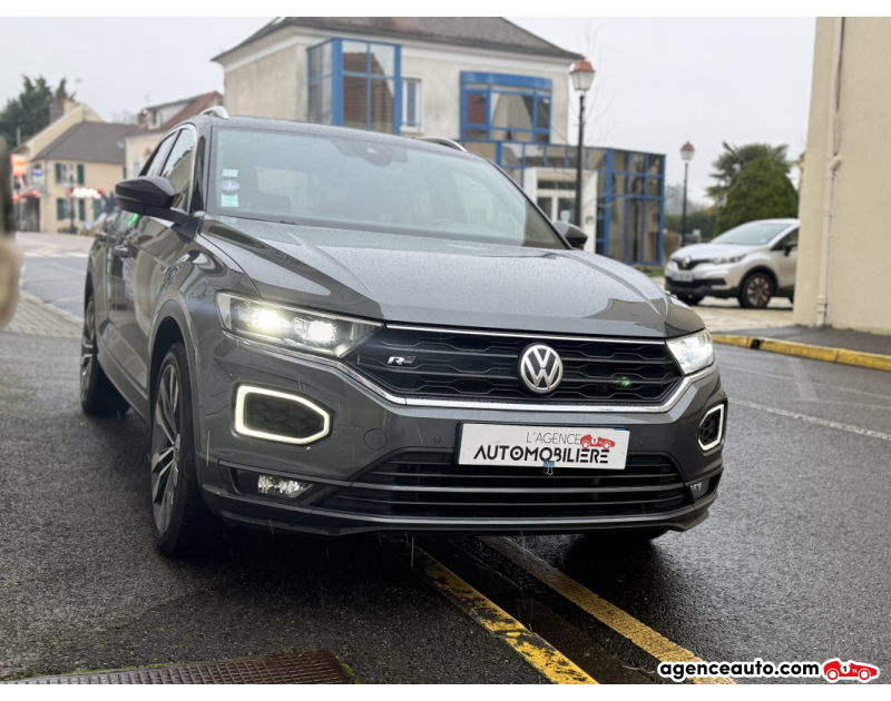 Volkswagen T-roc 1.5 TSI EVO 150ch R-Line DSG7+Options Gris 2020 — photo 3