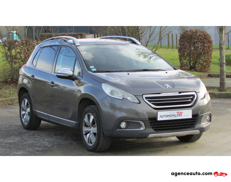 Compra de Coches Usados, Coches Usados Baratos %'|'% Agence Auto Peugeot 2008 1,6L VTI 120CH ALLURE Gris Año 2014 Manuelle Essence