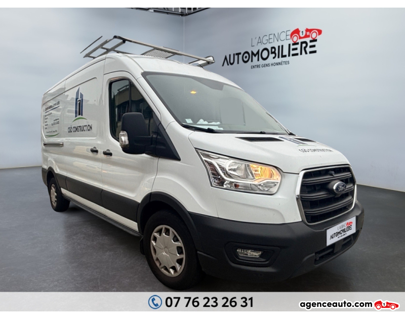 Compra de Carros Usados, Carros Usados Baratos | Auto Immo Ford Transit L3H2 2.0 EcoBlue 16V Fourgon long 130 cv Blanc Ano 2020 Manuelle Diesel