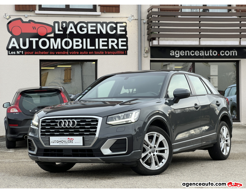 Aankoop Gebruikte Auto, Goedkope Gebruikte Auto | Agence Auto Audi Q2 1.4 tfsi 150ch COD S-Line boitier Ethanol Gris Jaar 2017 Manuelle Bioethanol