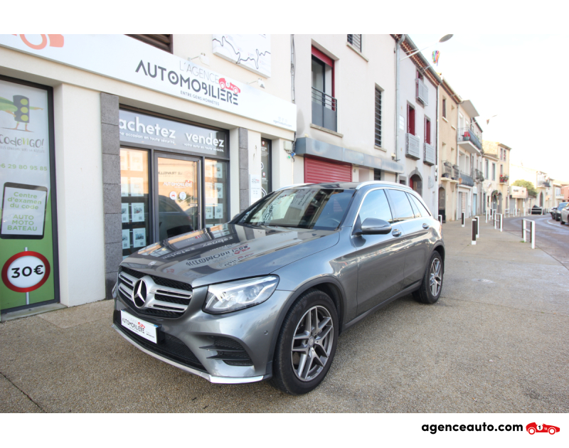 Achat voiture occasion, Auto occasion pas cher | Agence Auto Mercedes Classe GLC 220D 170cv Sportline Finition AMG - GARANTIE 3 MOIS Gris Année 2016 Automatique Diesel