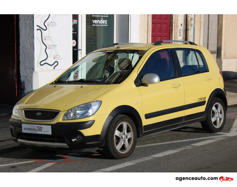 Compra de Carros Usados, Carros Usados Baratos | Auto Immo Hyundai Getz CROOS PHASE 2 1.4 i 97CV ( 1ère main, Moteur à chaîne, Clim ... ) Jaune Ano 2009 Manuelle Essence