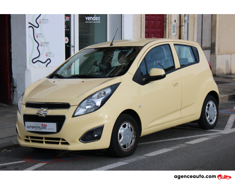 Compra de Coches Usados, Coches Usados Baratos %'|'% Agence Auto Chevrolet Spark 1.0 70 ( Radio, Vitres électriques, Moteur à chaîne ... ) Jaune Año 2014 Manuelle Essence