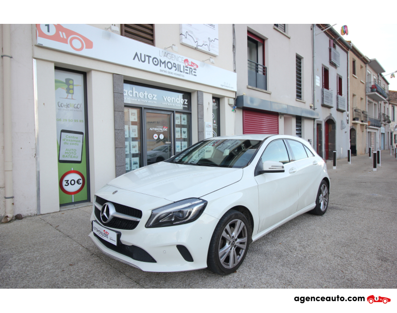 Compra de Coches Usados, Coches Usados Baratos %'|'% Agence Auto Mercedes Classe A 180 122cv 7G-DCT SIEGE CHAUFFANT - GARANTIE 3 MOIS Blanc Año 2018 Automatique Essence