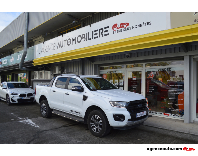 Compra de Coches Usados, Coches Usados Baratos %'|'% Agence Auto Ford Ranger 2.0L 214 DOUBLE CABINE WILDTRAK AUTO Blanc Año 2020 Automatique Diesel
