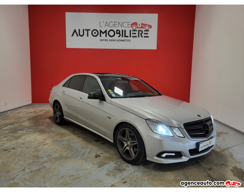 Aankoop Gebruikte Auto, Goedkope Gebruikte Auto | Agence Auto Mercedes Classe E E220 2.1 CDI 170 BLUEEFFICIENCY BVA AMG AVANTGARDE Argent Jaar 2009 Automatique Diesel