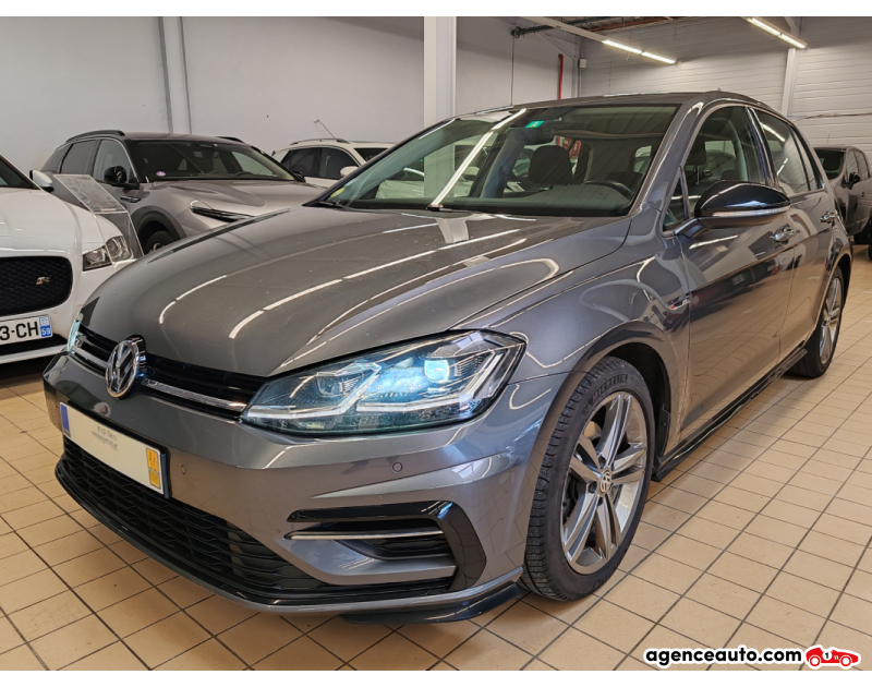 Achat voiture occasion, Auto occasion pas cher | Agence Auto Volkswagen Golf VII 2.0  TDI 150 CARAT 4MOTION R-LINE Gris Année 2017 Manuelle Diesel