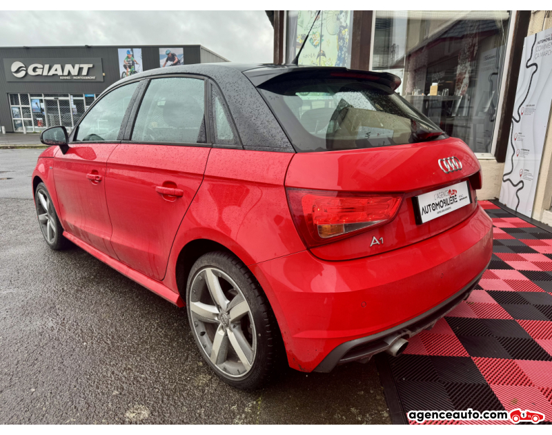 Audi A1 Sportback 1.0 TFSI 95CH ULTRA S LINE Rouge 2018 — photo 3
