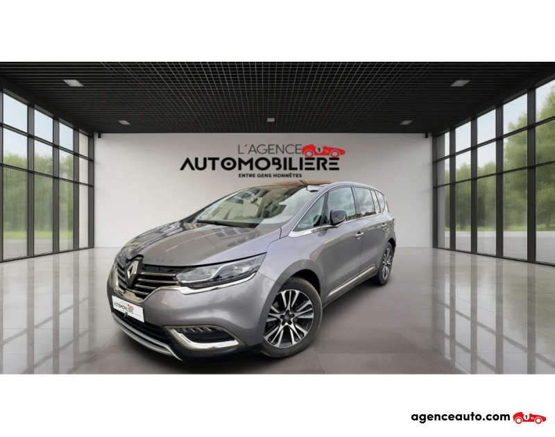 Achat voiture occasion, Auto occasion pas cher | Agence Auto Renault Espace V 1.6 DCI 160 ENERGY INITIALE PARIS EDC 7PL Garantie 12 Mois Gris Année 2016 Automatique Diesel