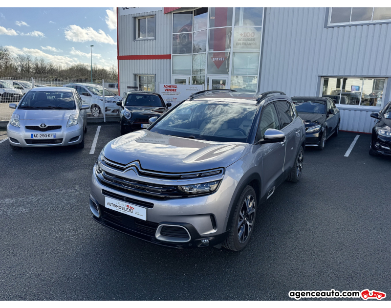 Achat voiture occasion, Auto occasion pas cher | Agence Auto Citroen C5 Aircross 1.2L 130cv EAT8 Shine Boite Automatique | GARANTIE CONSTRUCTEUR Gris Année 2021 Automatique Essence