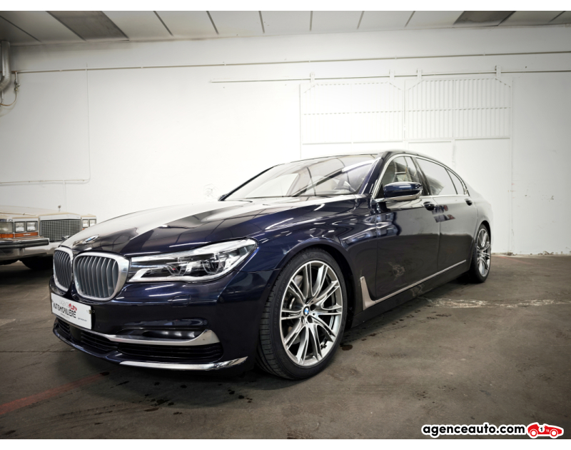Gebrauchtwagenkauf, Günstige Gebrauchtwagen | Automobilienagentur Bmw Série 7 G12 750Li individual 450cv Bleu Jahr 2015 Automatique Essence